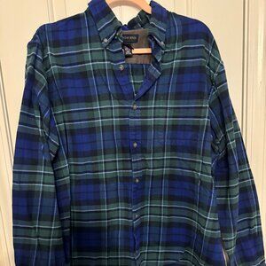 Men's Lands End Flannel Shacket